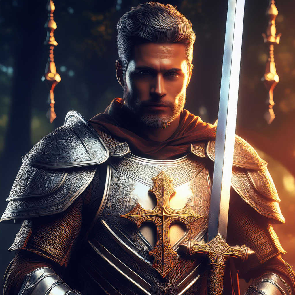 Aramis - the holy Paladin.